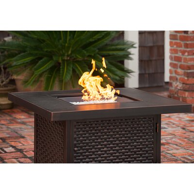 Bayou Breeze Aileen Aluminum Propane Fire Pit Table & Reviews | Wayfair