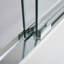 56'' - 60'' W x 58'' H Double Added Framed Tub Door with Clear Glass-54508390