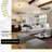 Modern Black Crystal Branch Chandelier, 23.6 Inch Round Metal Frame Pendant Lighting-1852627527-1852627521-1852627520