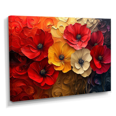 Crimson Serenity Of Vibrant Red Poppies I - Poppies Wall Art