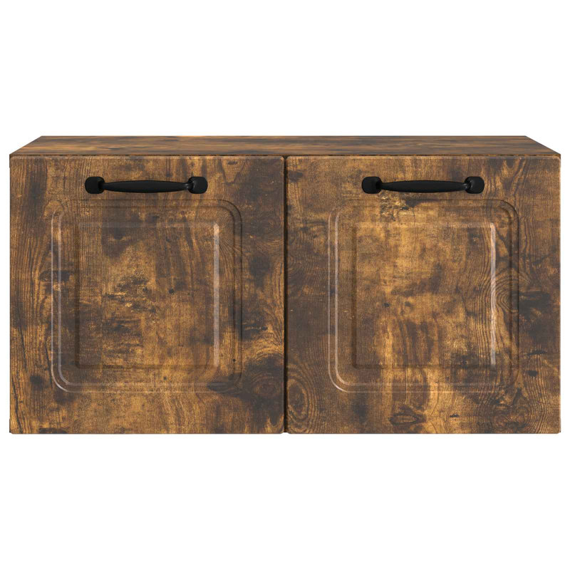 TV Stand, 30cm H x 59.5cm L x 31cm W, Smoked Oak