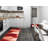 Akaisha Abstract Water Resistant Non-Skid Kitchen Mat-1169391042