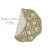 Fabdivine 15"Sophisticated Scalloped Placemats - 6 Kamal