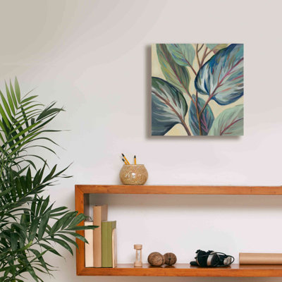 'Greenhouse Leaves' by Silvia Vassileva, Canvas Wall Art