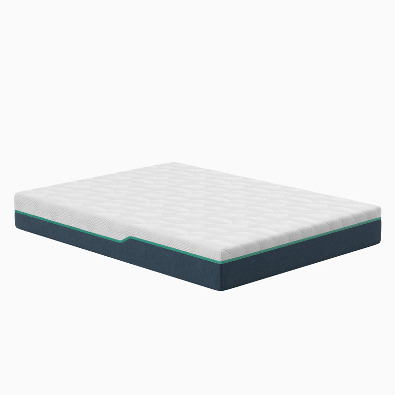Queen 10" White Gel Memory Foam Adjustable Mattress