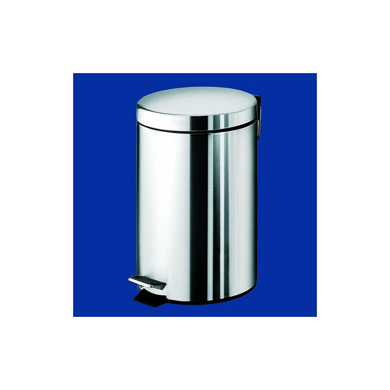 Poubelle à pédale 1,47 gallons Argenta, Acier inoxydable