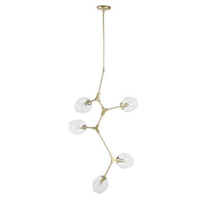 Anguiano 5 - Light Gold Sphere Pendant