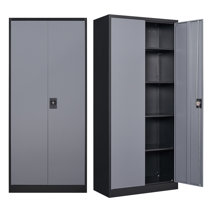 https://assets.wfcdn.com/im/90819646/resize-h210-w210%5Ecompr-r85/2376/237666191/End-of-Year+Clearance+Metal+Single+Storage+Cabinet+%28+70.87%27%27+H+x+31.5%27%27+W+x+15.7%27%27+D%29.jpg