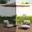 Parasol de table d'extérieur 10 pi - Élégant patio beige avec protection et tissu imperméable