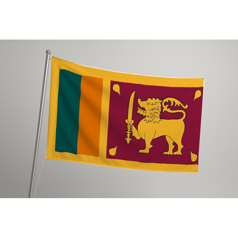 Drapeau du Sri Lanka — Drapeau extérieur