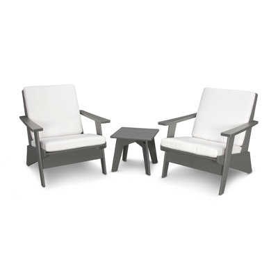 POLYWOOD® Riviera 2-Person Patio Seating Group
