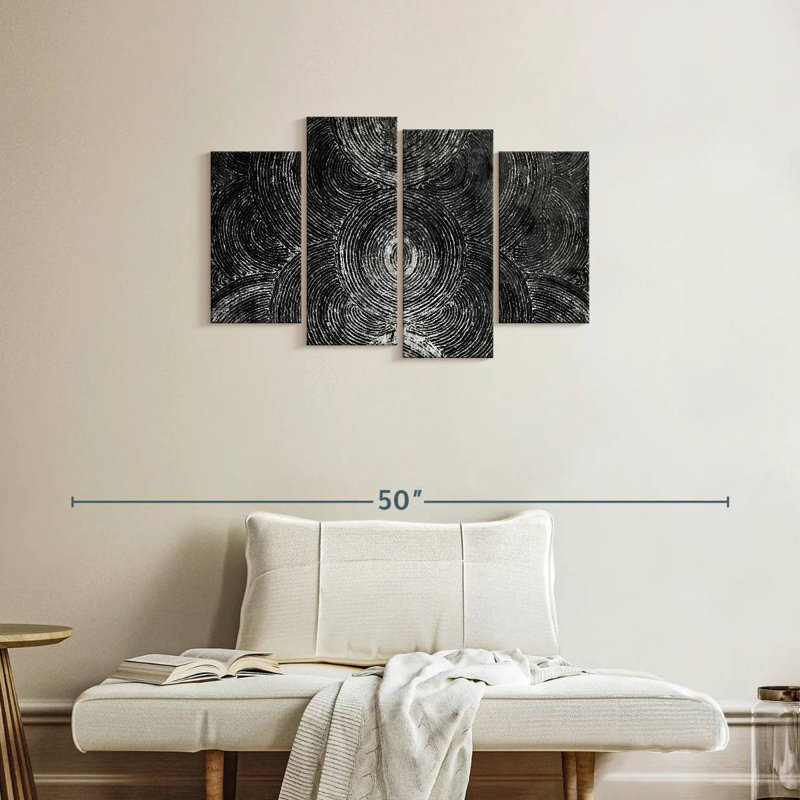 Abstrait rond en osier Avery