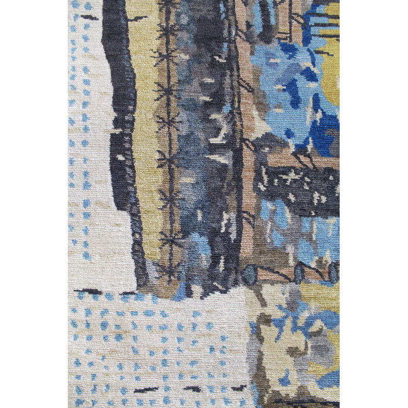 One-of-a-Kind 9' X 12' Flatweave Area Rug