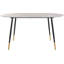 Oakpark Oval Metal Base Dining Table-1869184983-1869184979