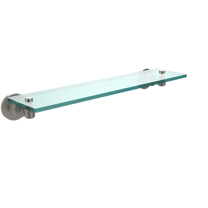 Tablette murale Arviso, 22 po, Nickel satiné