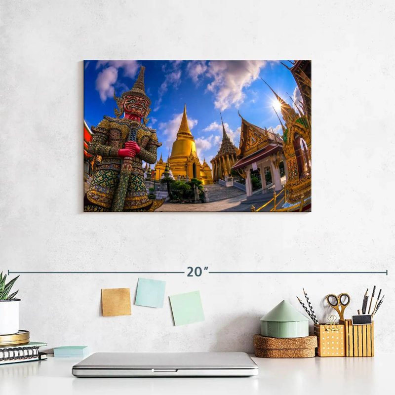 Adella Wat Phra Kaew Complex, 8" H x 12" W