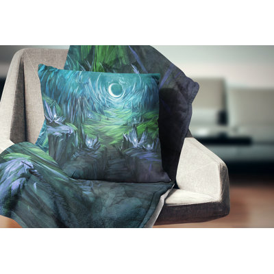 Coussin Twilight Valley Landscape - Landscape