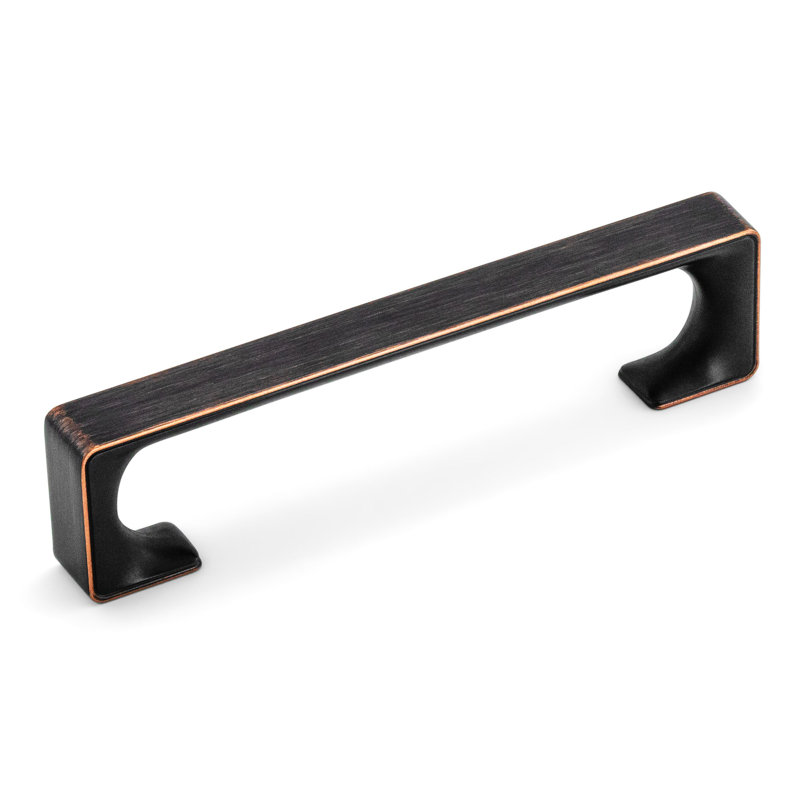 Classic Collection Square Modern Cabinet Pulls, Oil Rubbed Bronze, 5