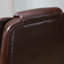 Fauteuil de bureau de massage à haut dossier avec vibration à 6 points, 5 modes, fauteuil de direction, fauteuil pivotant en cuir PU avec dossier inclinable et repose-pieds rétractable