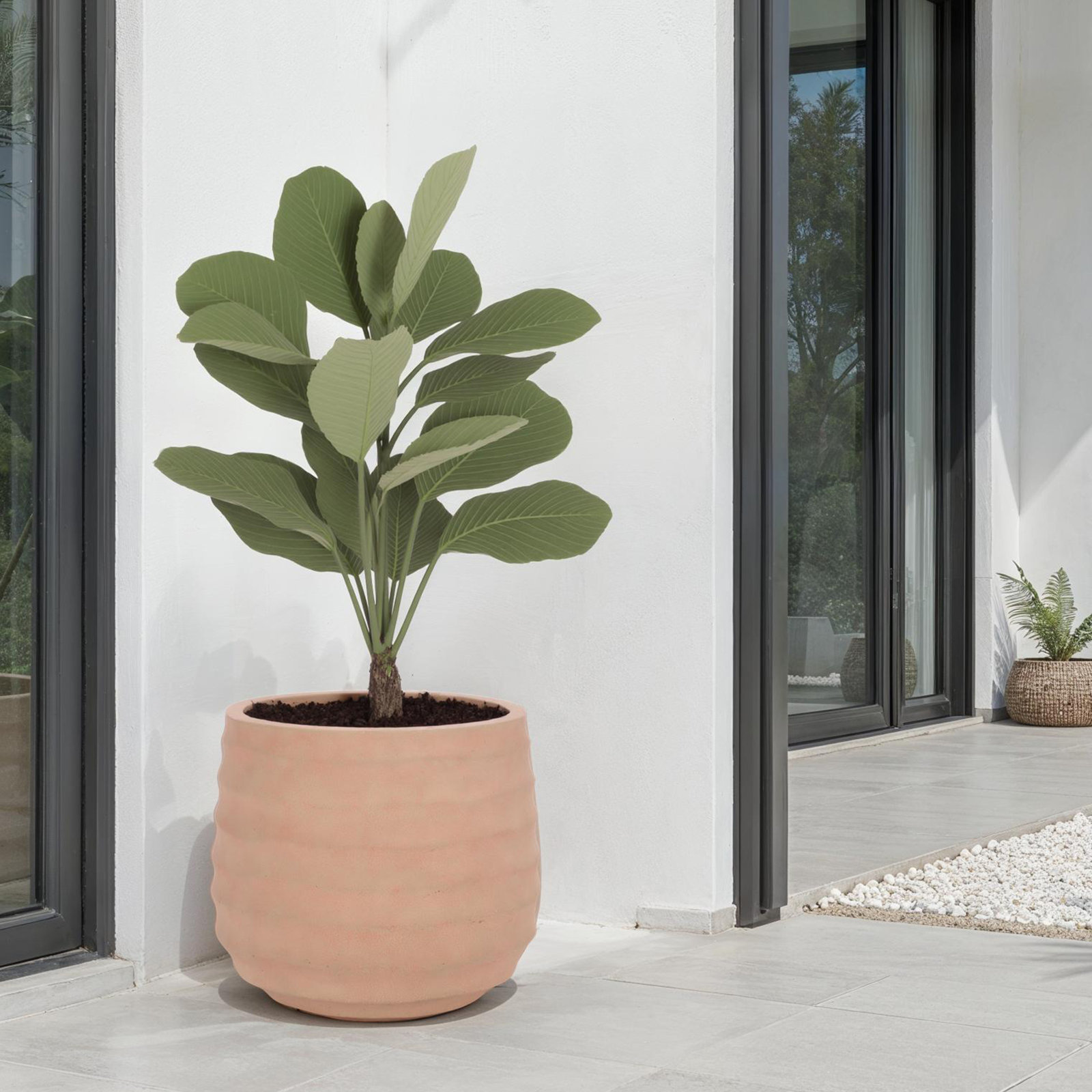 Marta Planter Pot, Terracotta
