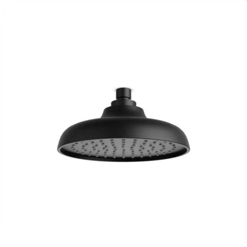 Pomme de douche à pluie 1,8 GPM GPM, Noir mat