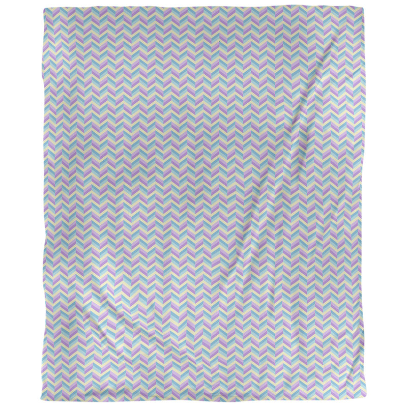Tissu, Lin huître palazzo, L 54 po x l 36 po, Bleu / Mauve