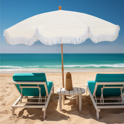 6' 9'' H Adjustable Tilt Patio Umbrella