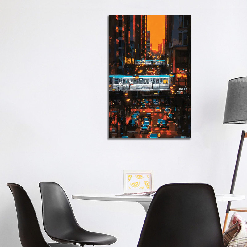 Trainhenge by Marco Barberio - No Frame Gallery-Wrapped Canvas Giclée on Canvas