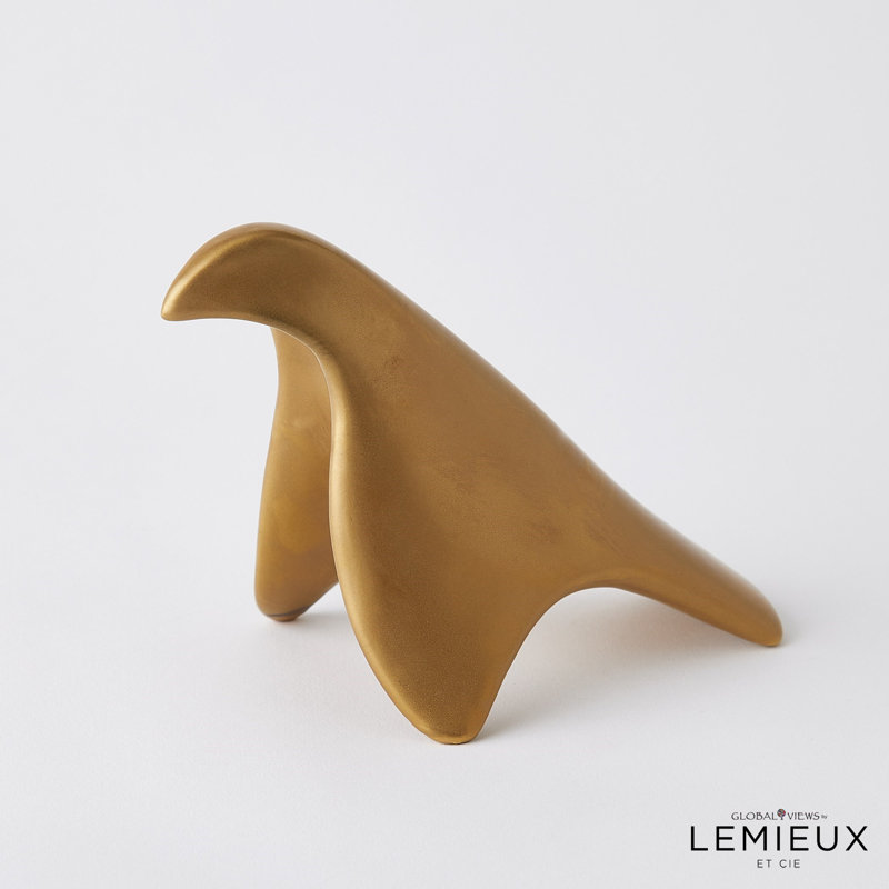 Les Animaux-Colombe, Matte Antique Gold