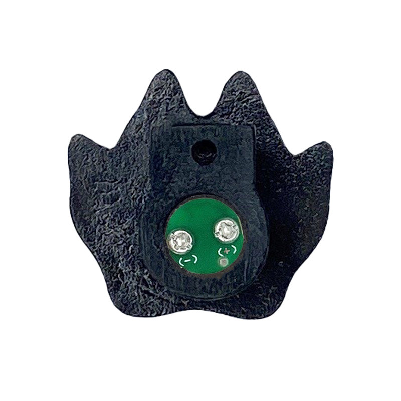 Bouton poussoir de patte de chien, Laiton