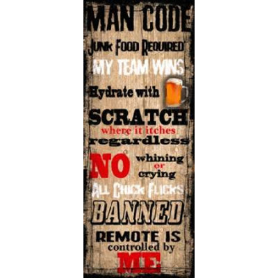 Posterazzi " Man Code "