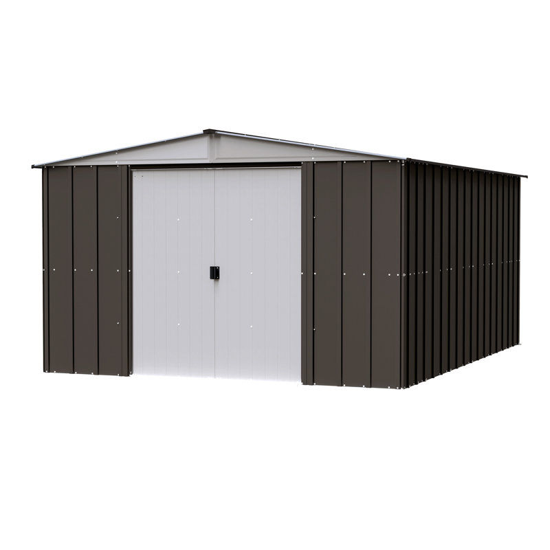 Flèche classique, café 10 x 14 / coquille d'œuf, 75.88" H x 123.25" W x 162.75" D, Brown