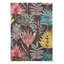 Yasuni Floral Area Rug in Brown/Red/Yellow-76019360