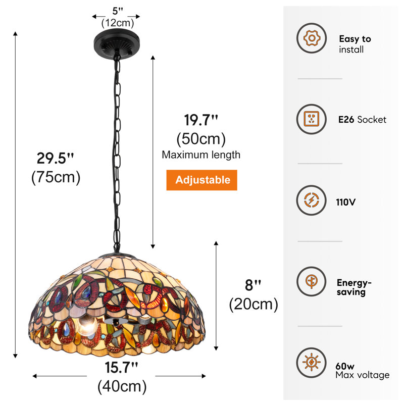 Noille 2 - Light Matte Black Dome Pendant