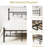 42" High Platform queen bed frame with Headboard, metal bed frame Contemporary Style, Minimalist, High Load Capacity, No Box Spring Needed, No Wobble-1046015552