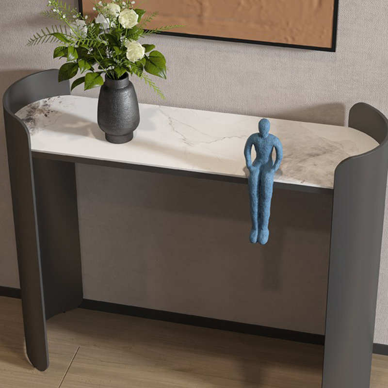 Console d'entrée minimaliste moderne, H 33,5 po x l 39,4 po x P 13,8 po