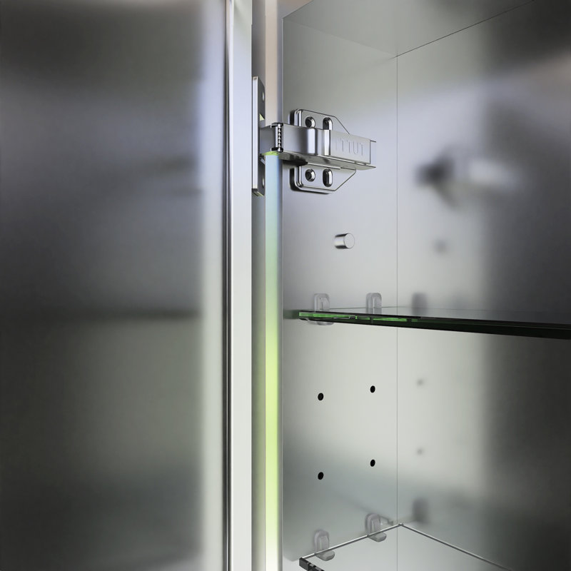 Rectangular Medicine Cabinet With Mirror, 30"