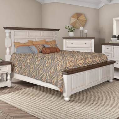 Cool Rustic Stone Queen Bedroom Set