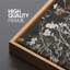 Branches florales complexes sur fond sombre, illustrations rétro-111695544