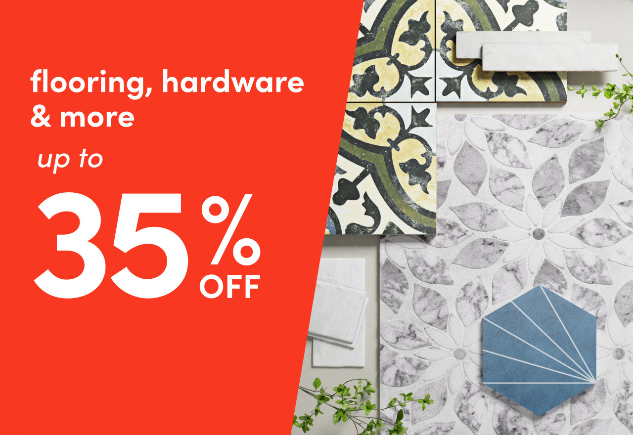flooring, hardware & more on clearout
