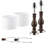 Burkell Resin USB Table Lamp