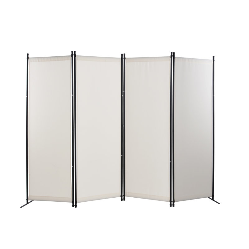 Cloison 4 panneaux Babajko, Beige