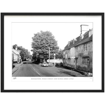Mickleton, High Street And Kings Arms C1960 by Francis Frith - Single Picture Frame Print