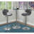 Aishvi 2 - Person Pedestal Dining Set-828522160-828522061