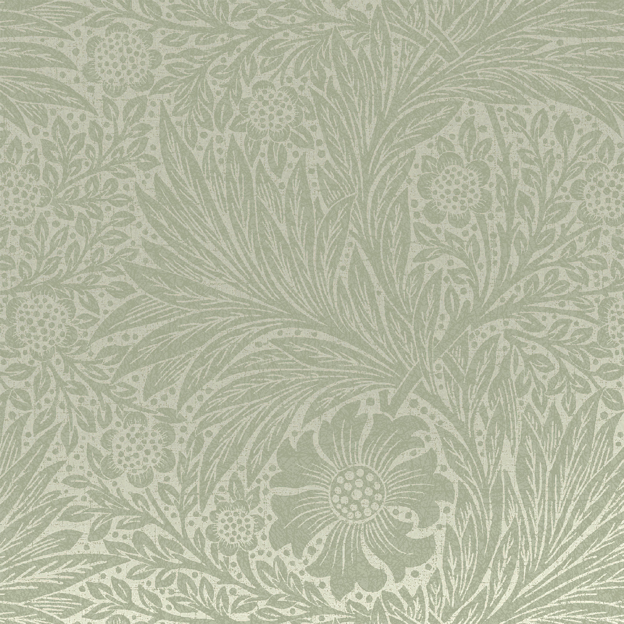 Floral Wallpaper, Sage