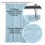 Doublure de rideau de douche Clairette-24094139