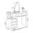Makeup Vanity with Light mirror,5 drawers