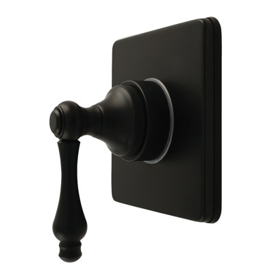 Kingston Brass Restoration Single-Handle Wall Mount Six-Way Diverter Valve with Trim Kit