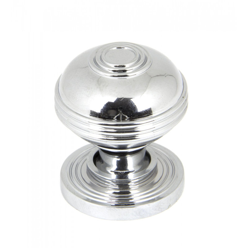 Prestbury 32mm Diameter Round Knob, Polished Chrome