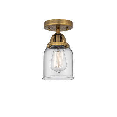 Glass LED Semi Flush Mount